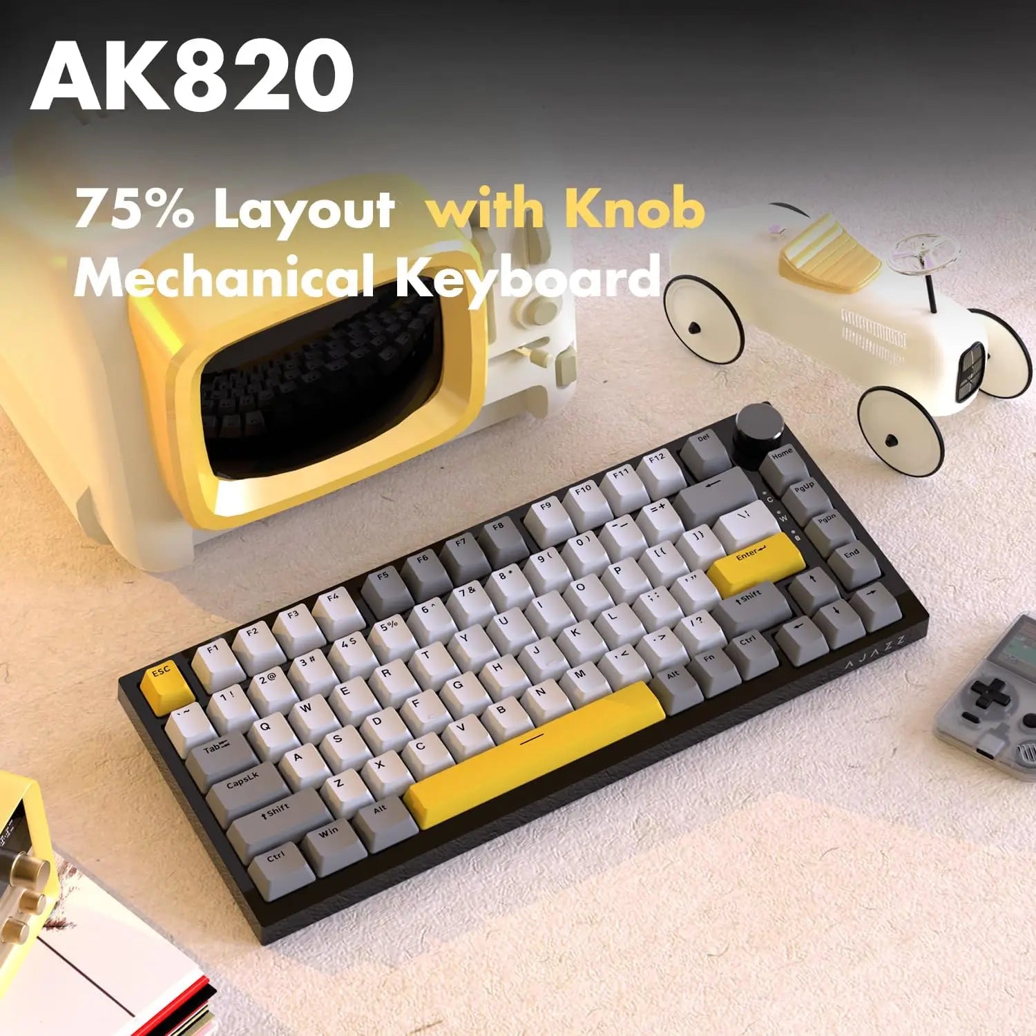 75% Wireless RGB Keyboard by AJAZZ