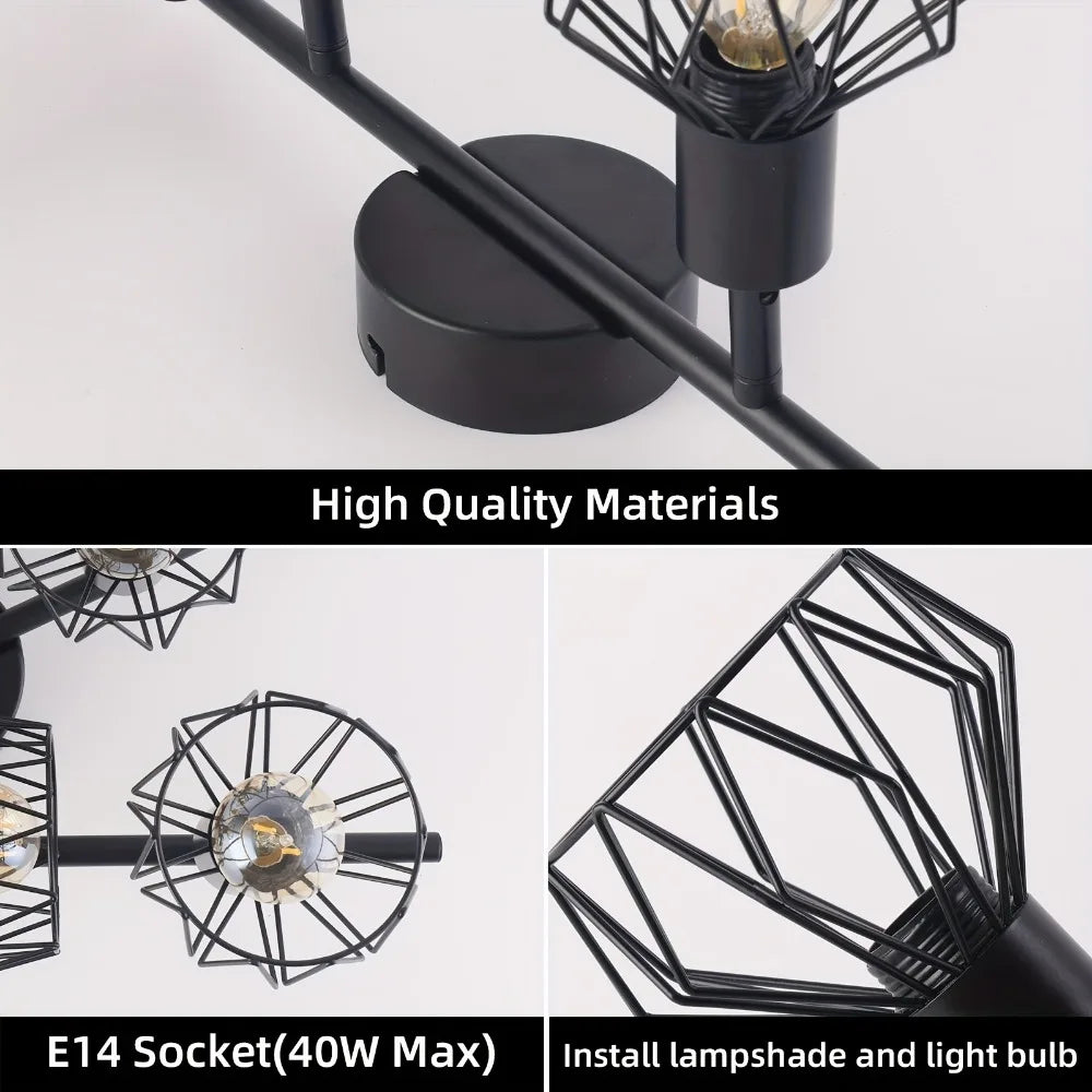 Ultra Thin Adjustable LED Deckenleuchte – Modernes Design für Wohnzimmer, Esszimmer & Büro