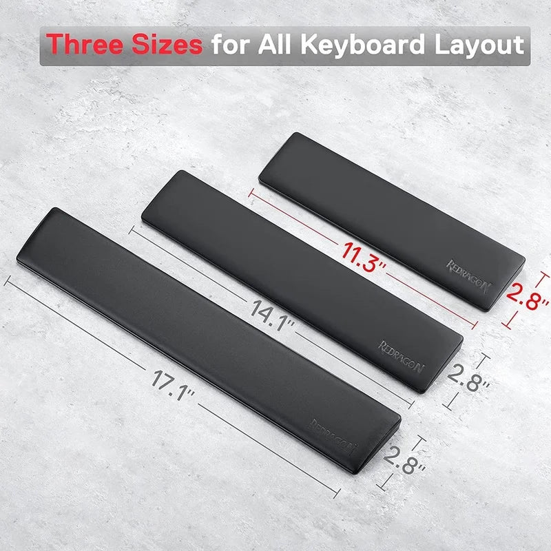 Redragon Gaming Keyboard Wrist Rest Pad, Ergonometric Soft